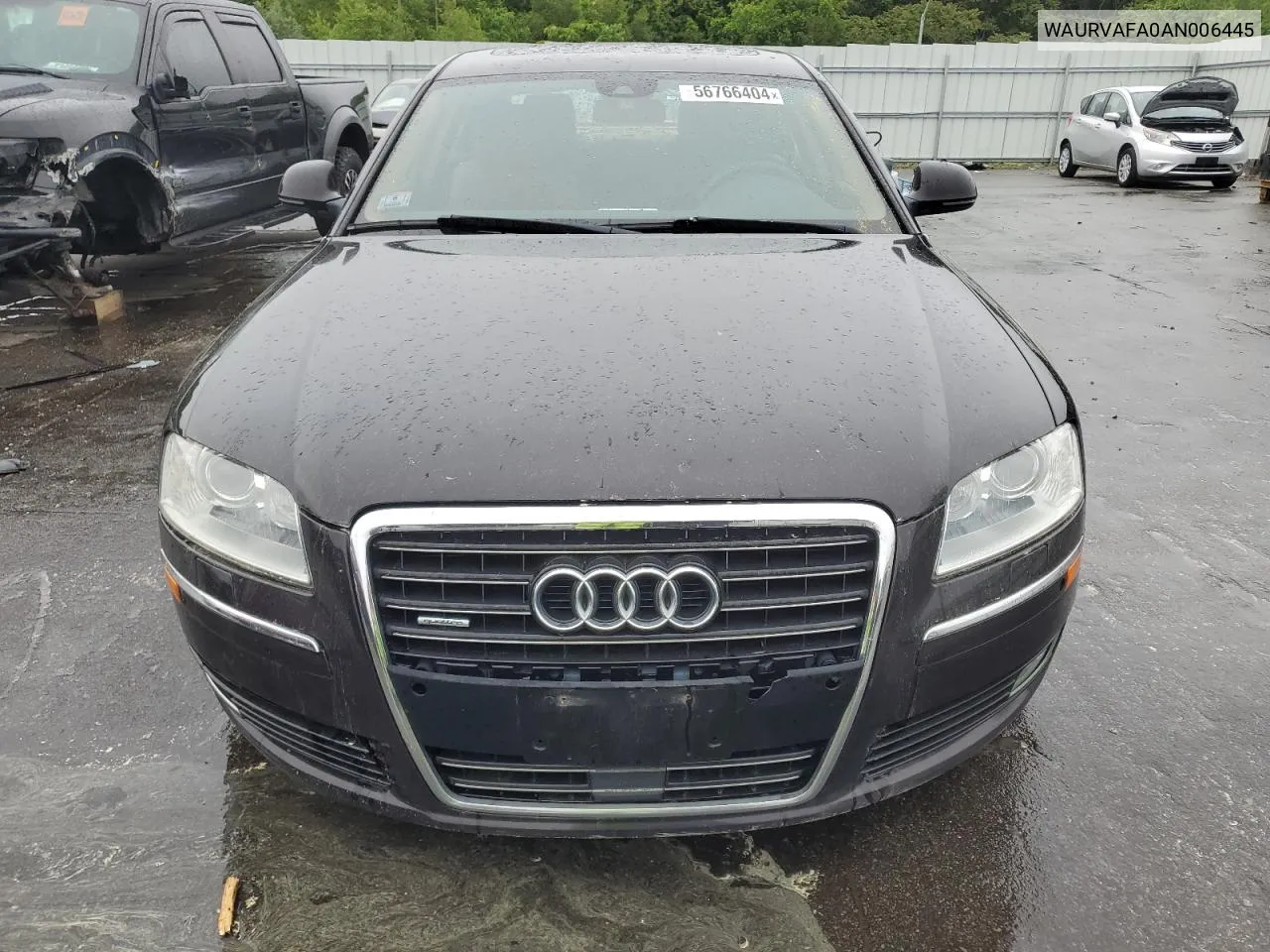 WAURVAFA0AN006445 2010 Audi A8 Quattro