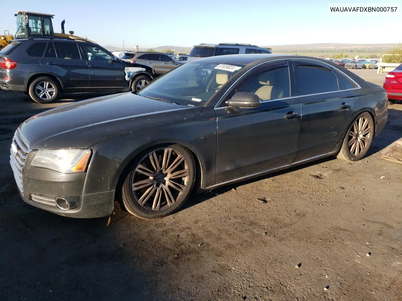 WAUAVAFDXBN000757 2011 Audi A8 Quattro