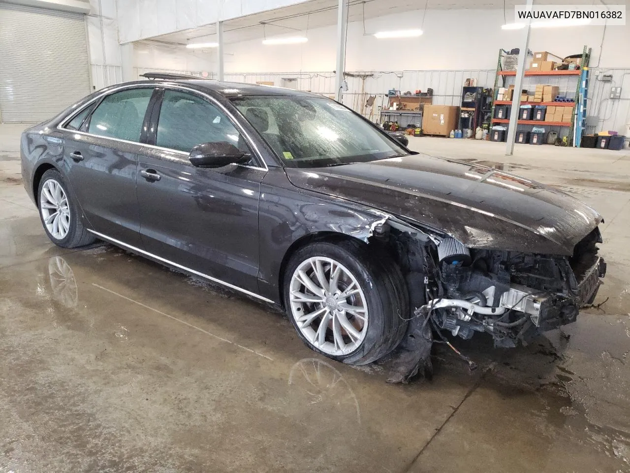 WAUAVAFD7BN016382 2011 Audi A8 Quattro