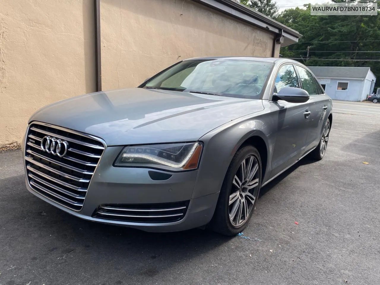 2011 Audi A8 L Quattro VIN: WAURVAFD7BN018734 Lot: 74670534