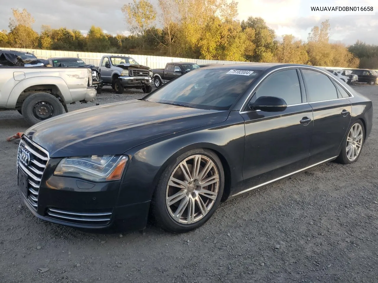 WAUAVAFD0BN016658 2011 Audi A8 Quattro