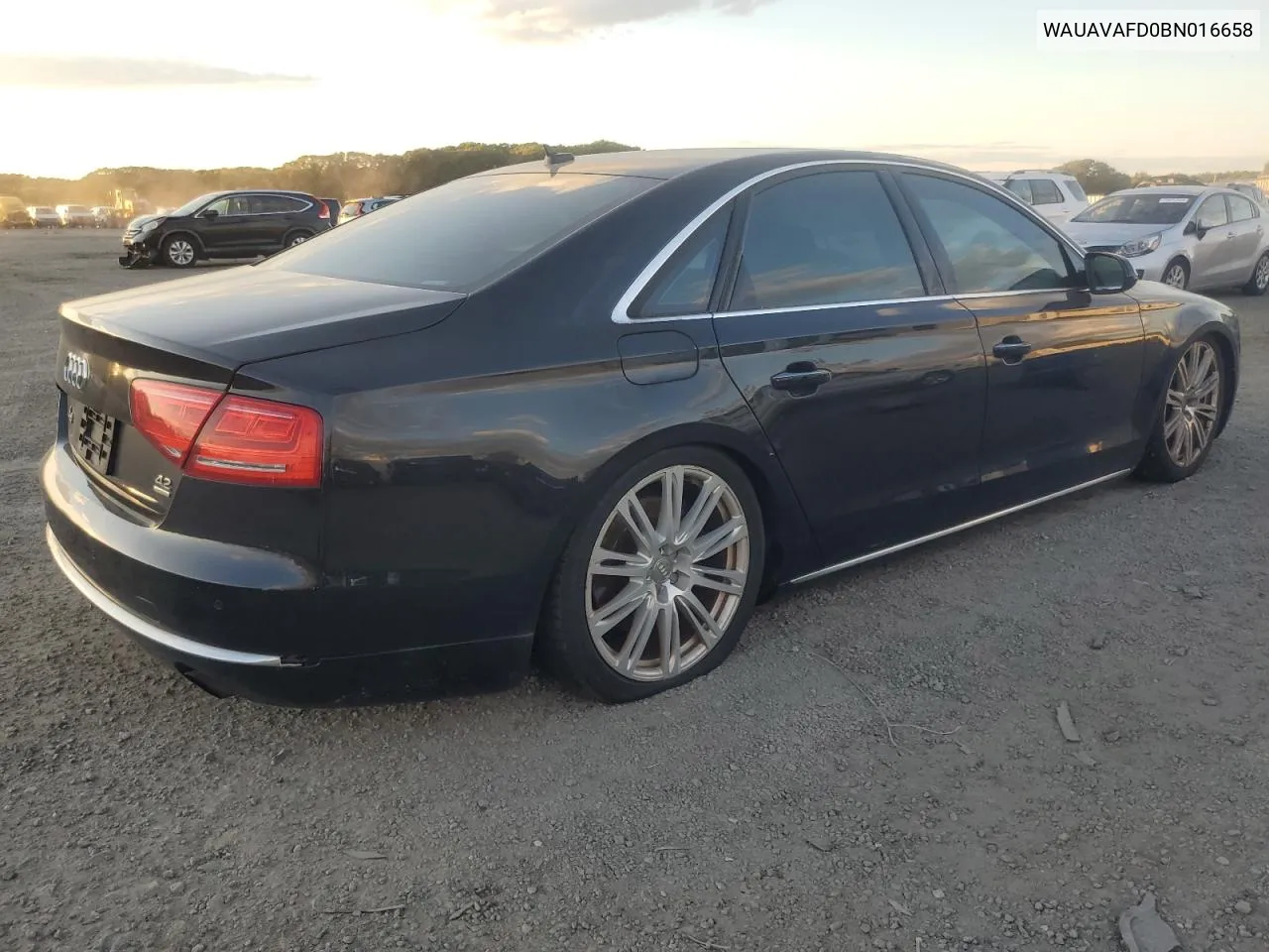 WAUAVAFD0BN016658 2011 Audi A8 Quattro