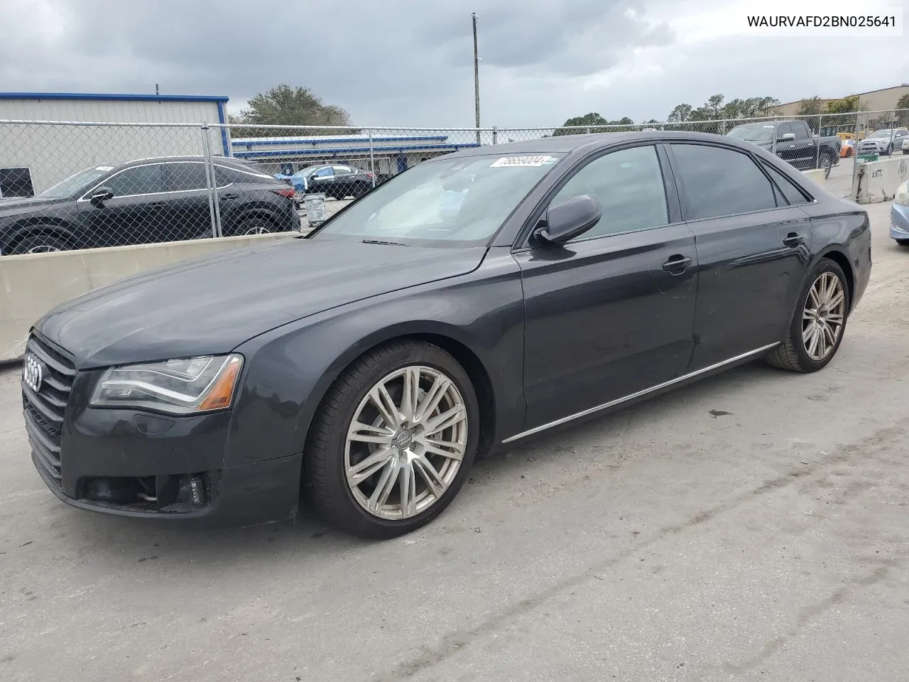 2011 Audi A8 L Quattro VIN: WAURVAFD2BN025641 Lot: 78659004