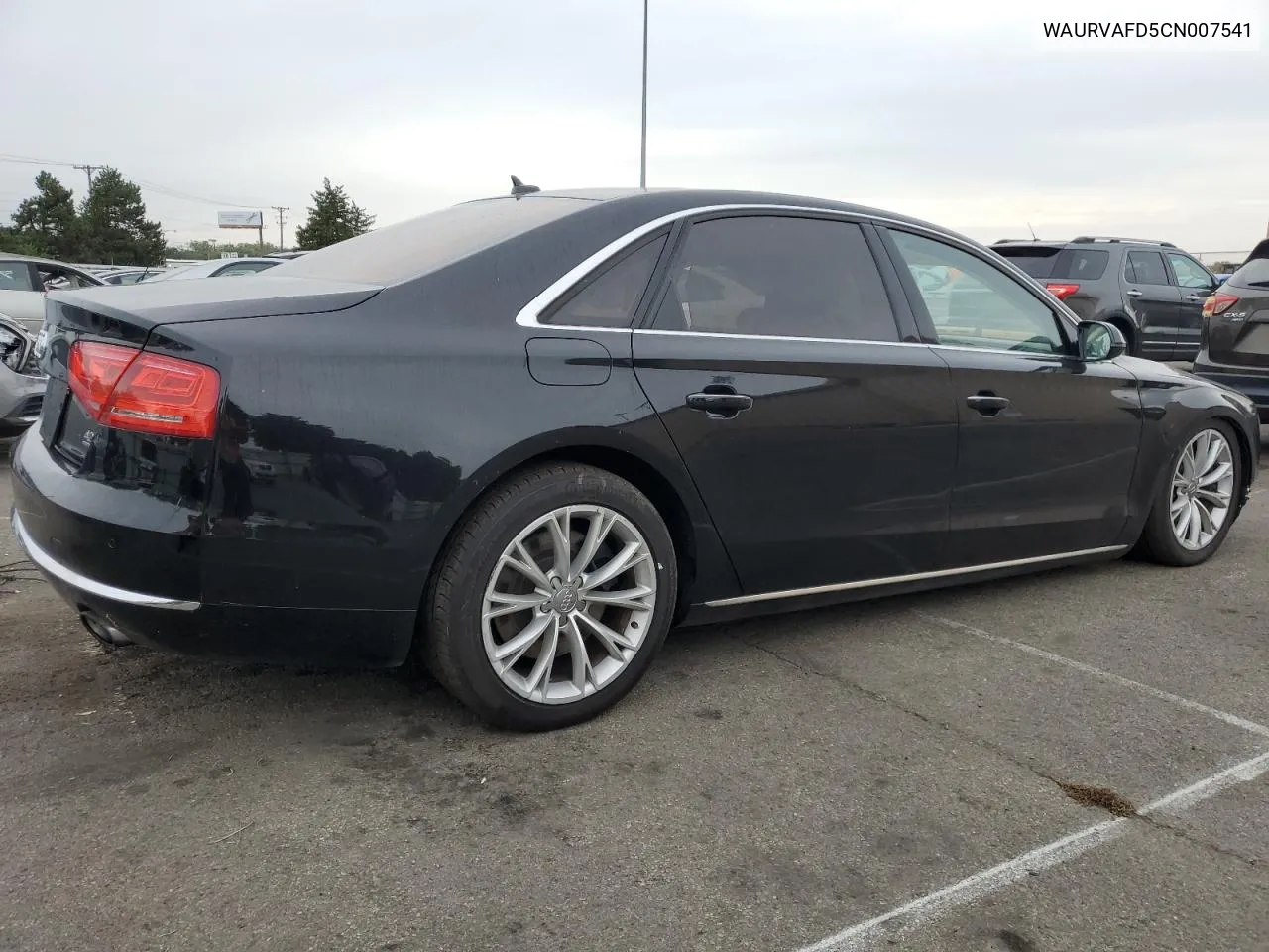 2012 Audi A8 L Quattro VIN: WAURVAFD5CN007541 Lot: 62664164