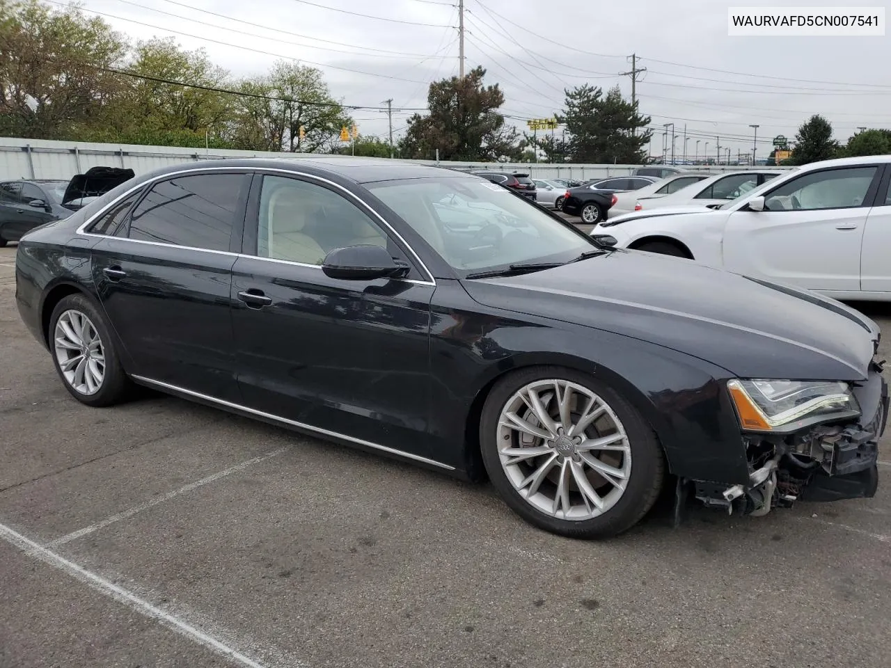 WAURVAFD5CN007541 2012 Audi A8 L Quattro