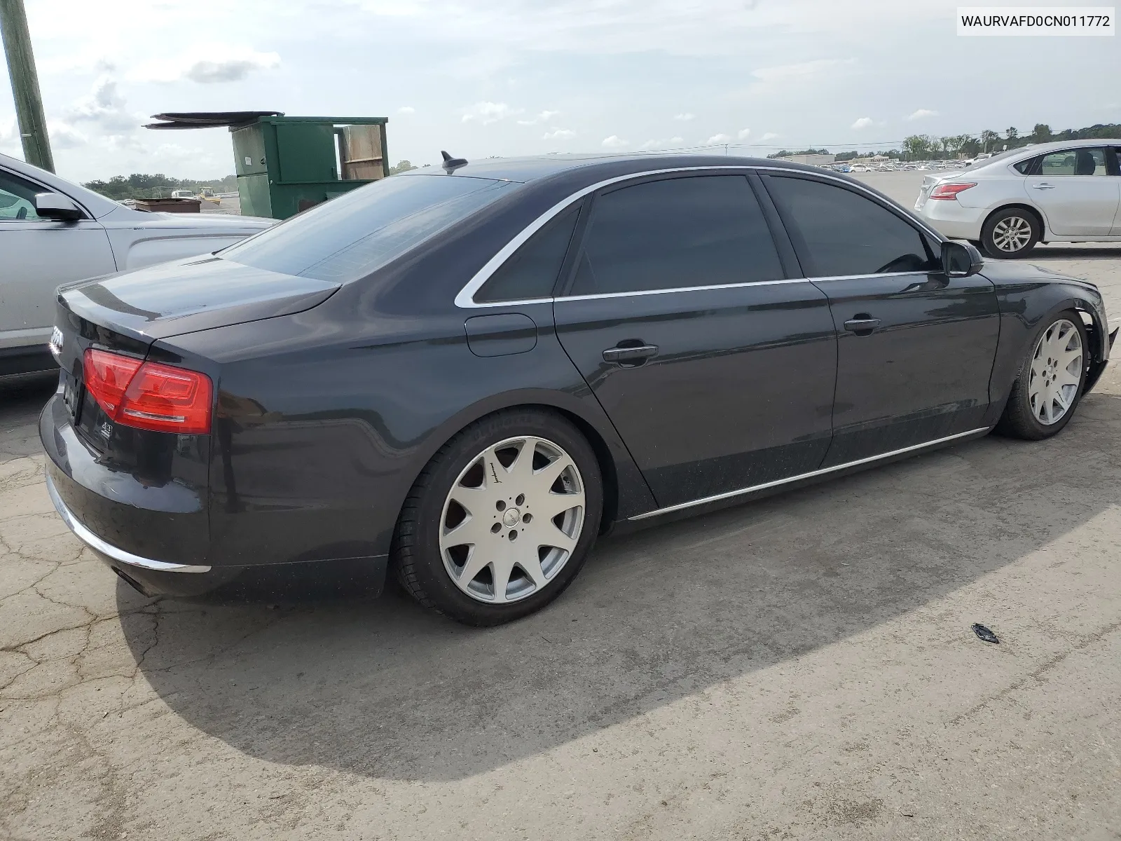 2012 Audi A8 L Quattro VIN: WAURVAFD0CN011772 Lot: 63042284