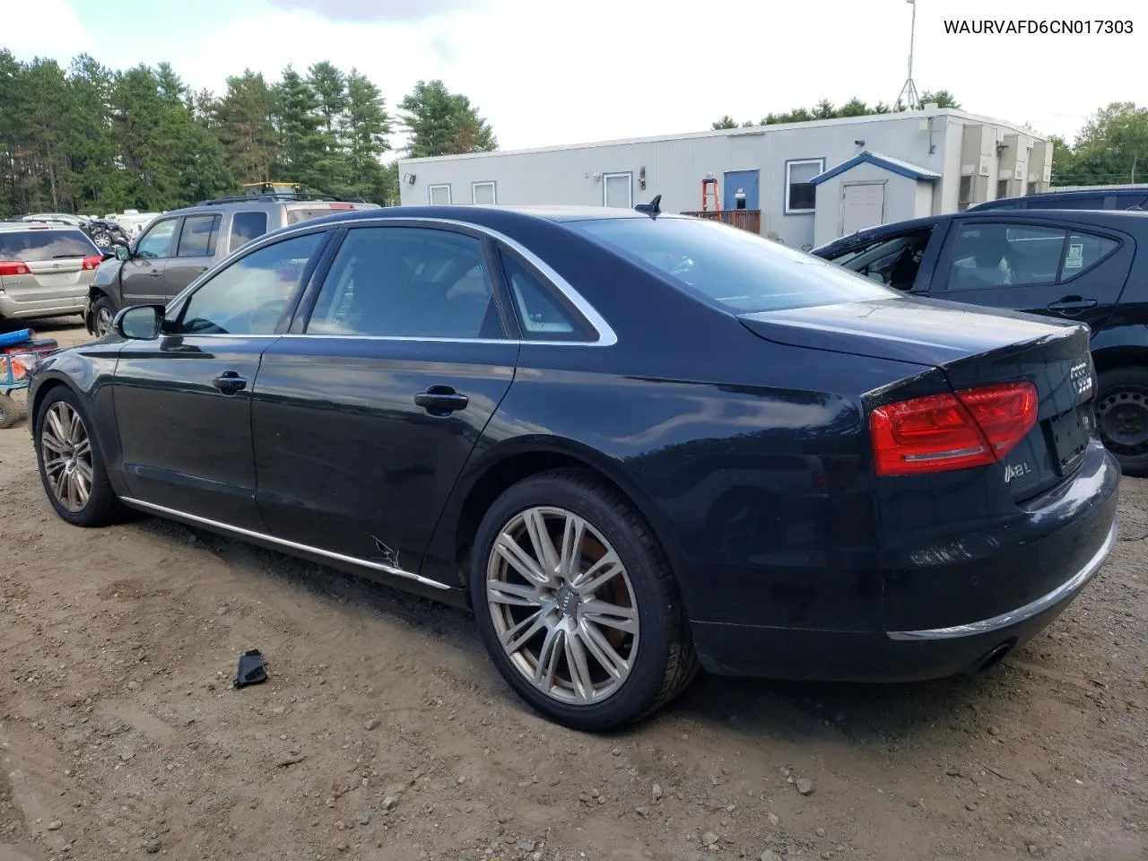 2012 Audi A8 L Quattro VIN: WAURVAFD6CN017303 Lot: 70655924