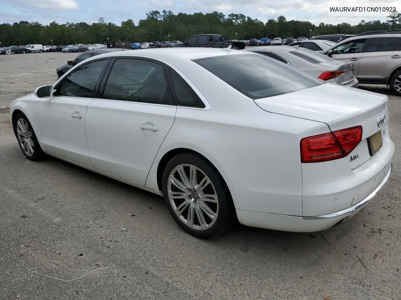 2012 Audi A8 L Quattro VIN: WAURVAFD1CN010923 Lot: 71781574