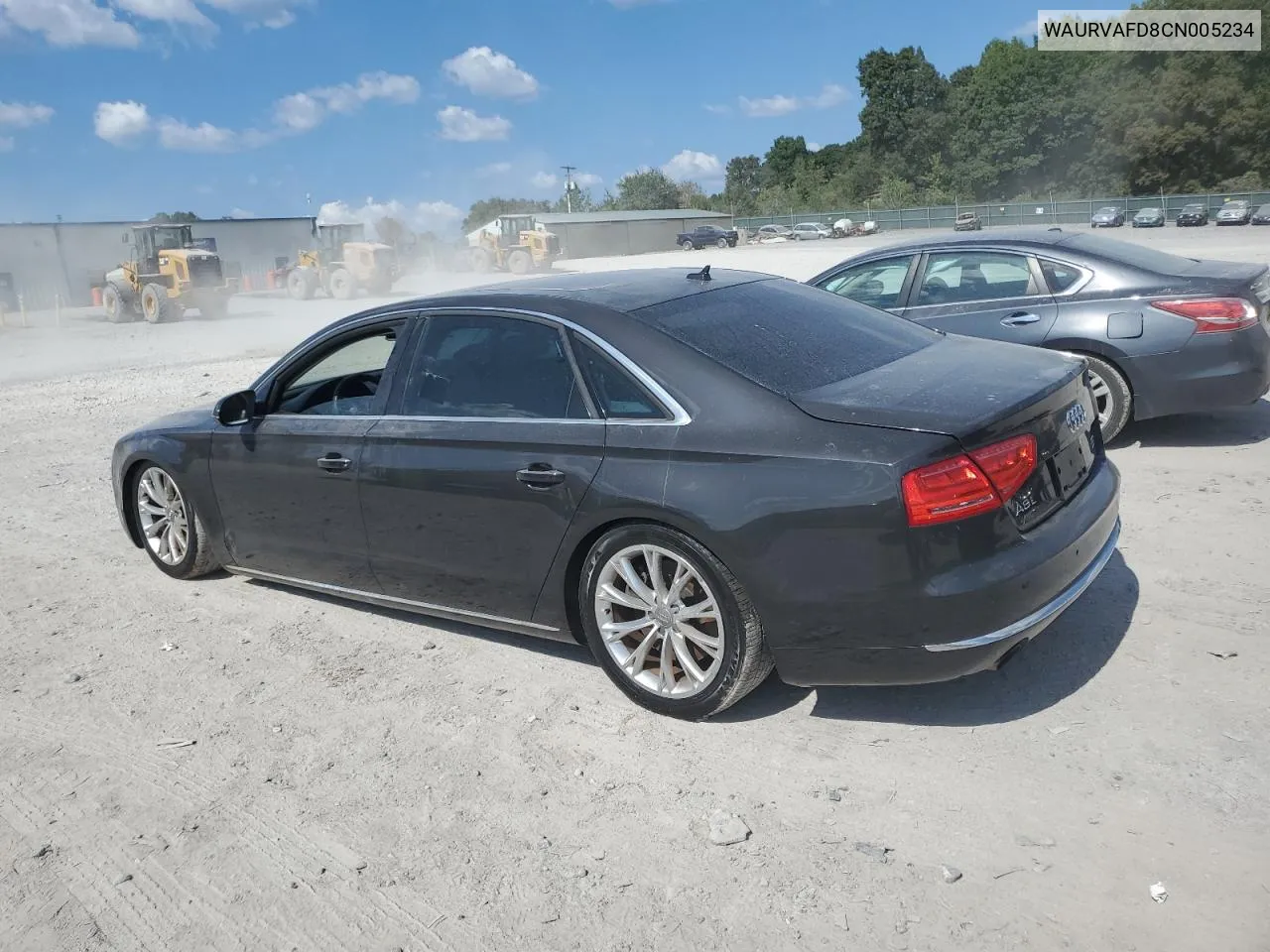 2012 Audi A8 L Quattro VIN: WAURVAFD8CN005234 Lot: 71789044