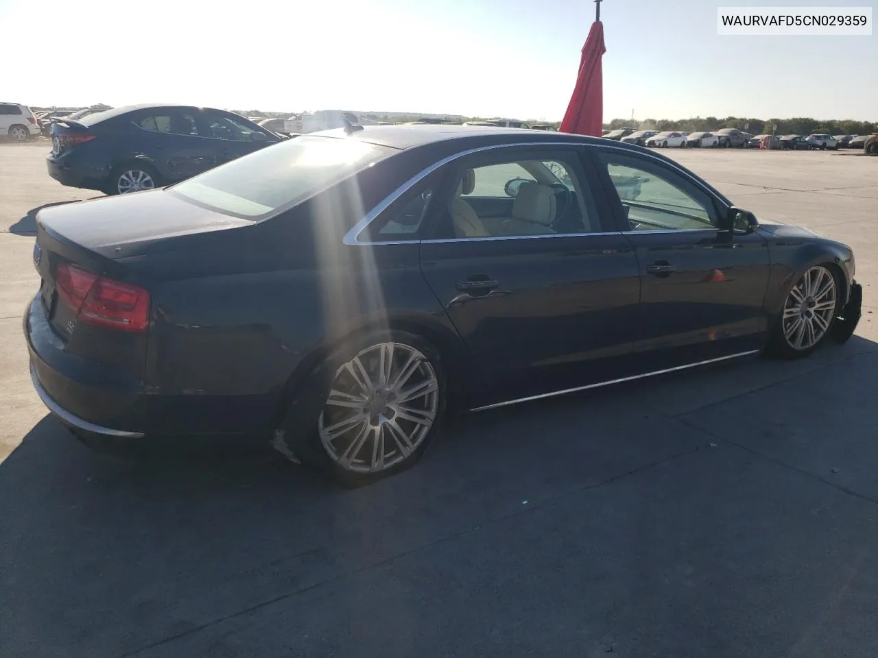 2012 Audi A8 L Quattro VIN: WAURVAFD5CN029359 Lot: 72373234