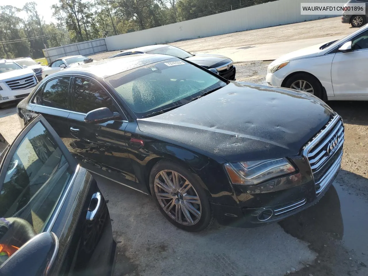 2012 Audi A8 L Quattro VIN: WAURVAFD1CN001896 Lot: 73747224