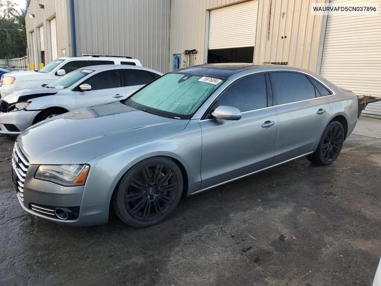 2012 Audi A8 L Quattro VIN: WAURVAFD5CN037896 Lot: 76976094