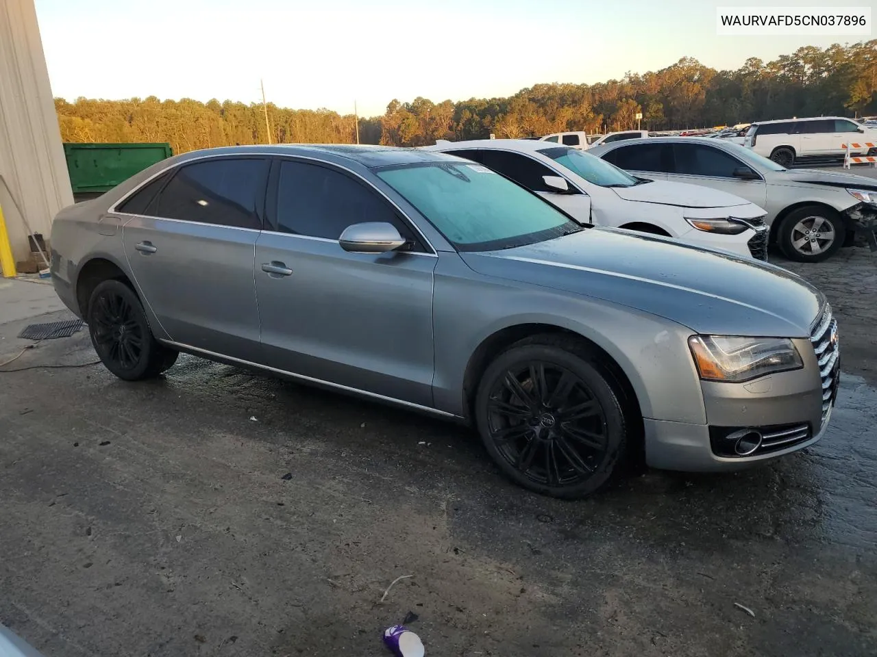 2012 Audi A8 L Quattro VIN: WAURVAFD5CN037896 Lot: 76976094