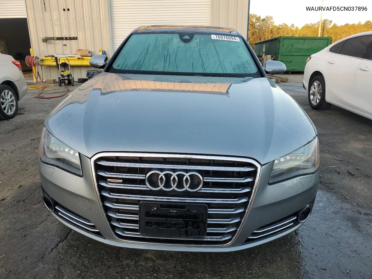 2012 Audi A8 L Quattro VIN: WAURVAFD5CN037896 Lot: 76976094