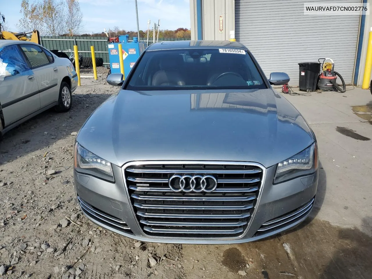 2012 Audi A8 L Quattro VIN: WAURVAFD7CN002776 Lot: 78165534