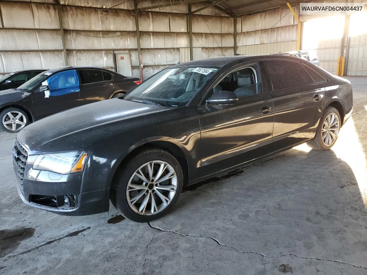 2012 Audi A8 L Quattro VIN: WAURVAFD6CN004437 Lot: 78527584