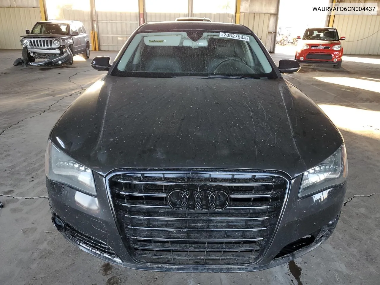 2012 Audi A8 L Quattro VIN: WAURVAFD6CN004437 Lot: 78527584