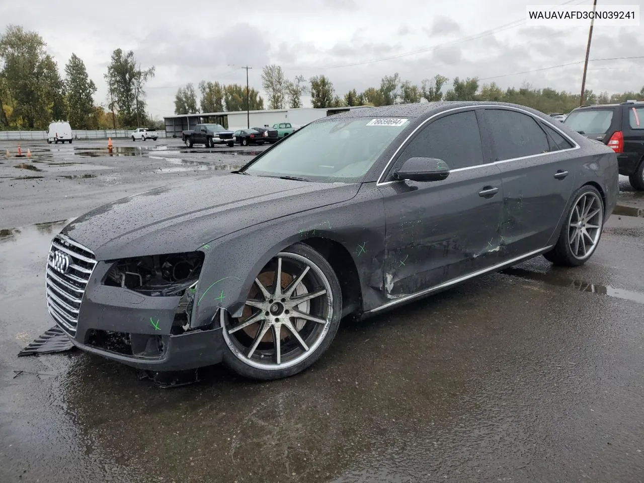 WAUAVAFD3CN039241 2012 Audi A8 Quattro