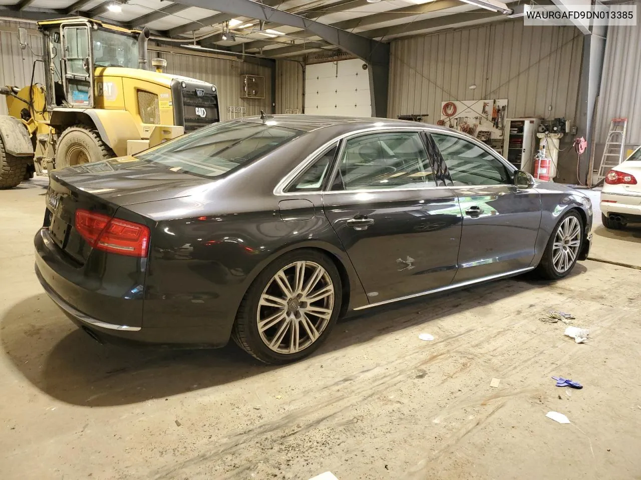 2013 Audi A8 L Quattro VIN: WAURGAFD9DN013385 Lot: 58817814