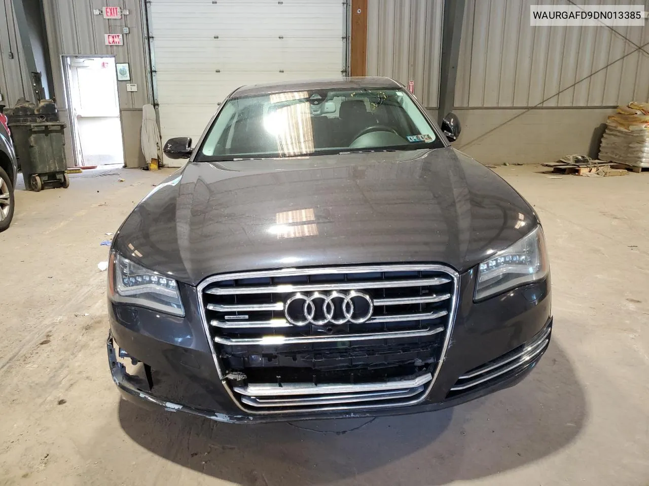 2013 Audi A8 L Quattro VIN: WAURGAFD9DN013385 Lot: 58817814