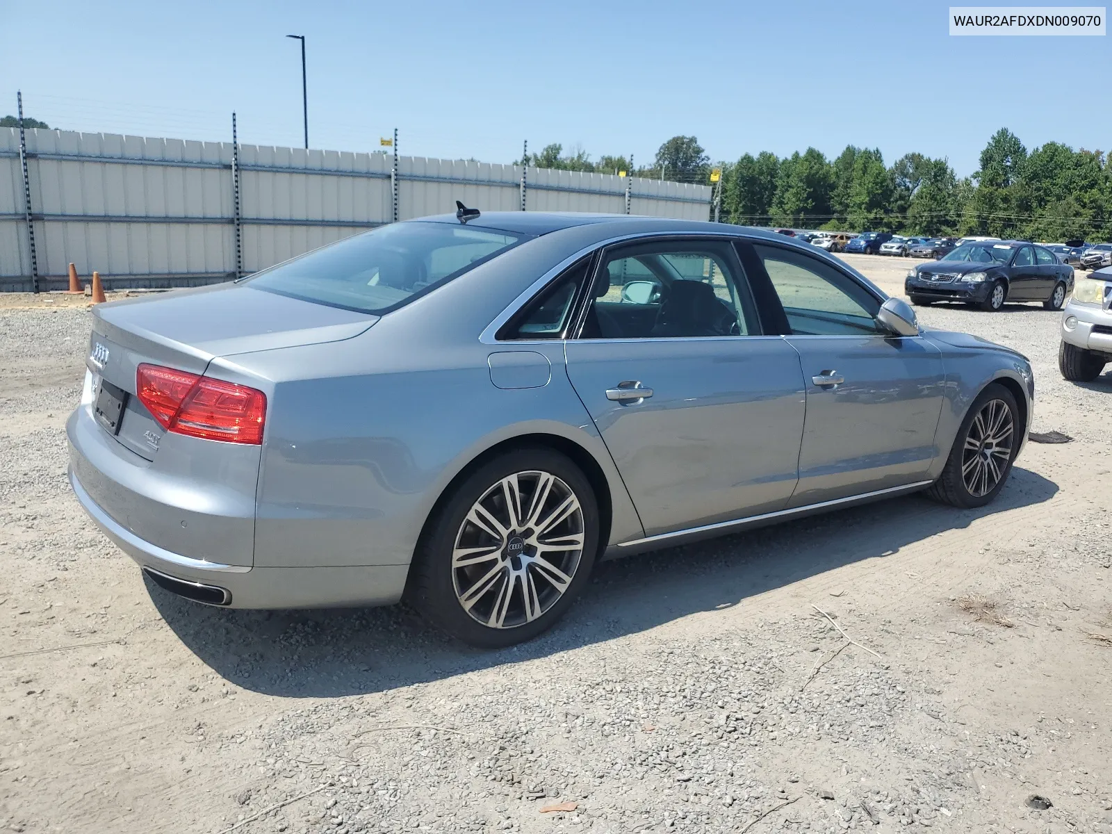 2013 Audi A8 L Quattro VIN: WAUR2AFDXDN009070 Lot: 66914604