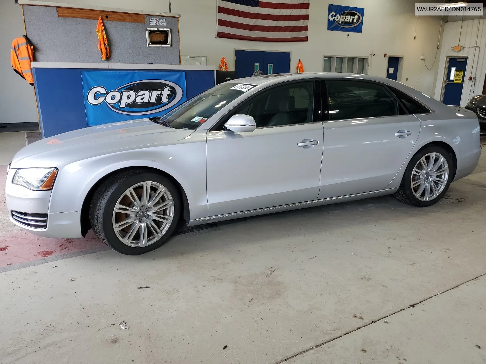 WAUR2AFD4DN014765 2013 Audi A8 L Quattro