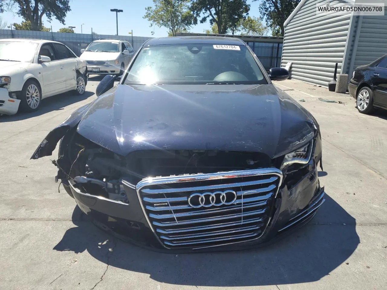 2013 Audi A8 L Quattro VIN: WAURGAFD5DN006708 Lot: 67612704