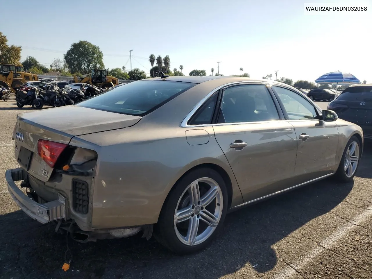 WAUR2AFD6DN032068 2013 Audi A8 L Quattro