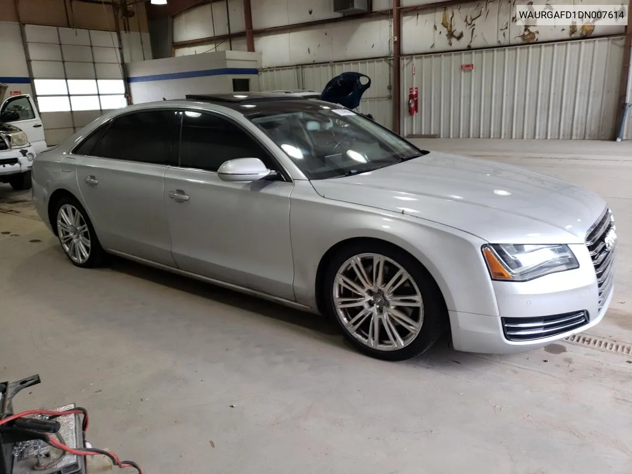 2013 Audi A8 L Quattro VIN: WAURGAFD1DN007614 Lot: 76249994