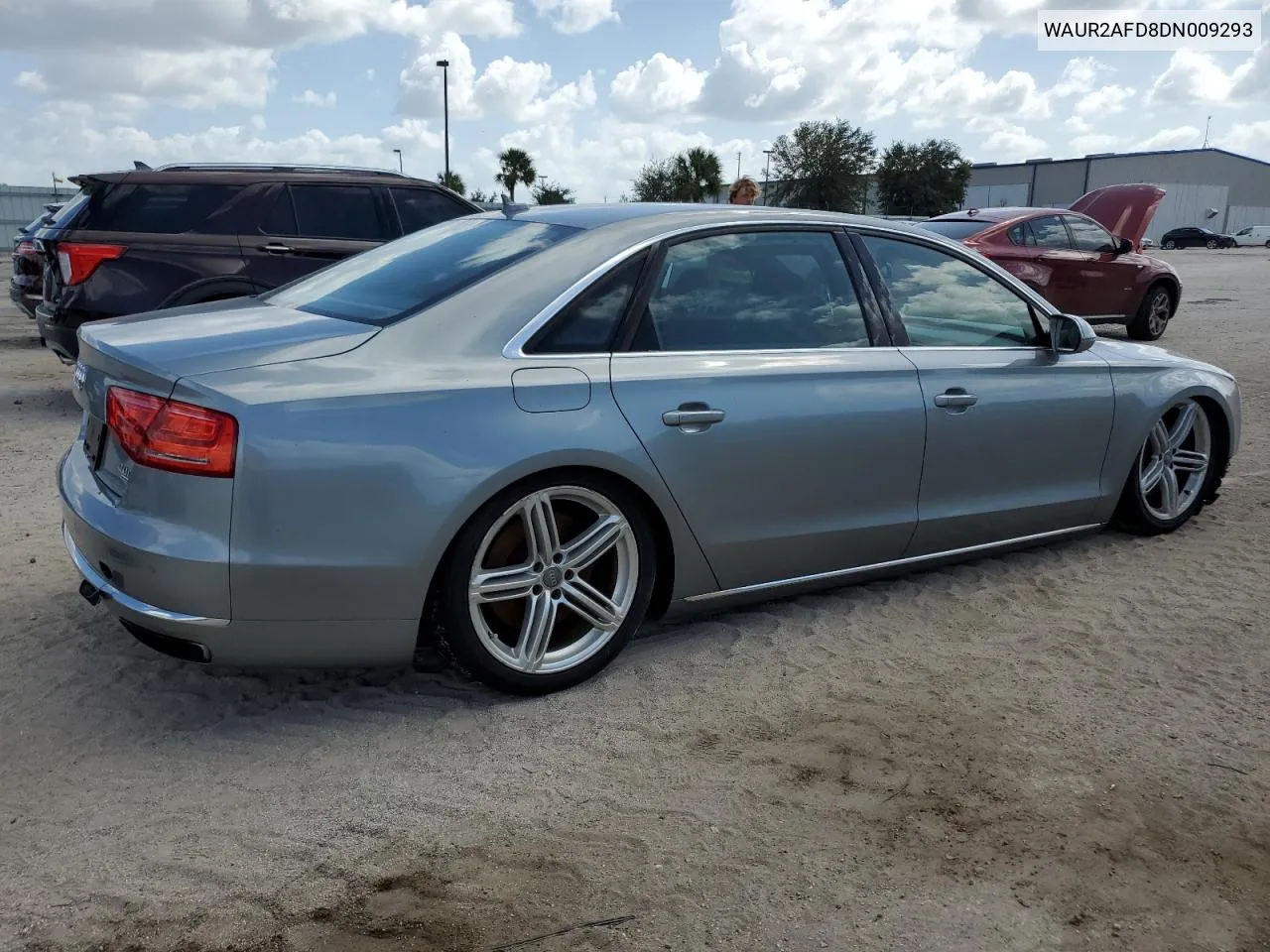 2013 Audi A8 L Quattro VIN: WAUR2AFD8DN009293 Lot: 76724224