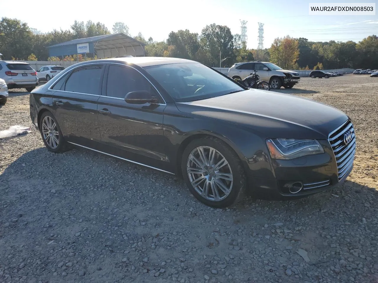 2013 Audi A8 L Quattro VIN: WAUR2AFDXDN008503 Lot: 78583454