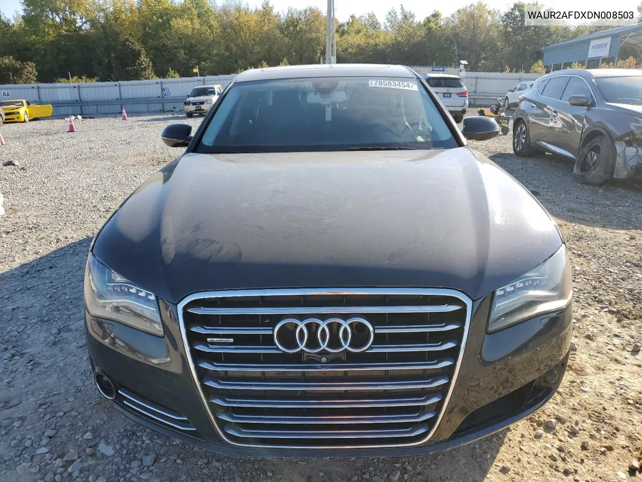 2013 Audi A8 L Quattro VIN: WAUR2AFDXDN008503 Lot: 78583454