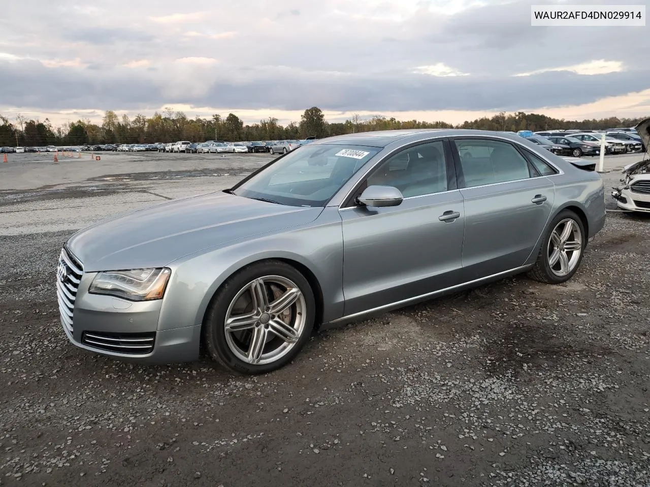 2013 Audi A8 L Quattro VIN: WAUR2AFD4DN029914 Lot: 78700844