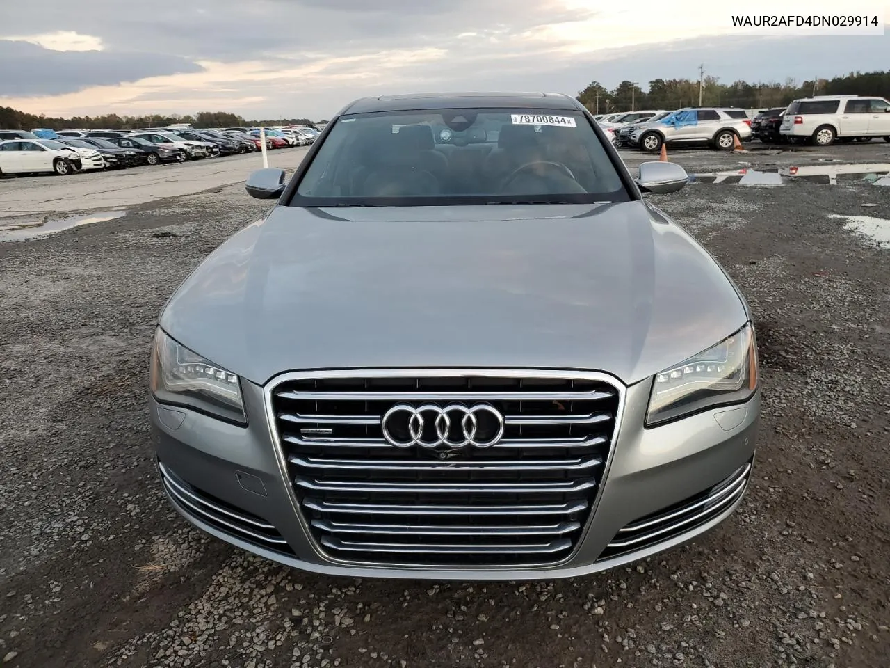 2013 Audi A8 L Quattro VIN: WAUR2AFD4DN029914 Lot: 78700844