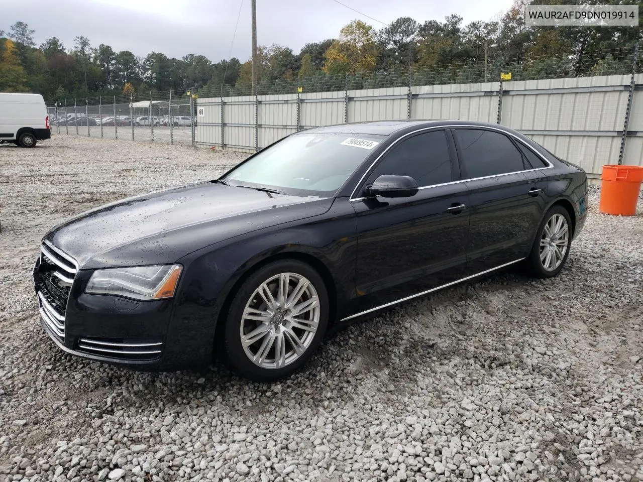 2013 Audi A8 L Quattro VIN: WAUR2AFD9DN019914 Lot: 79849514