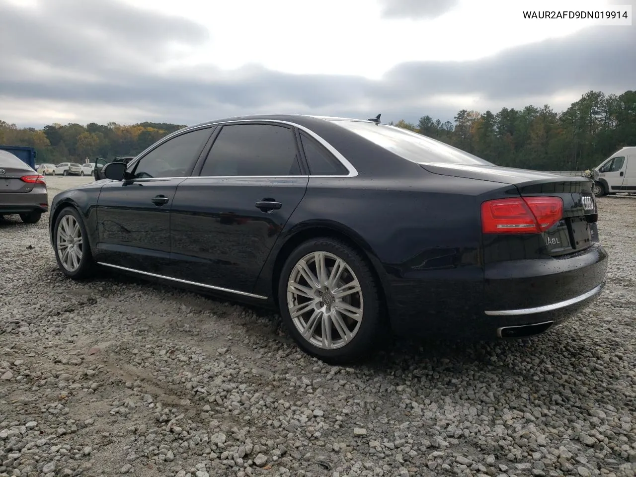 2013 Audi A8 L Quattro VIN: WAUR2AFD9DN019914 Lot: 79849514