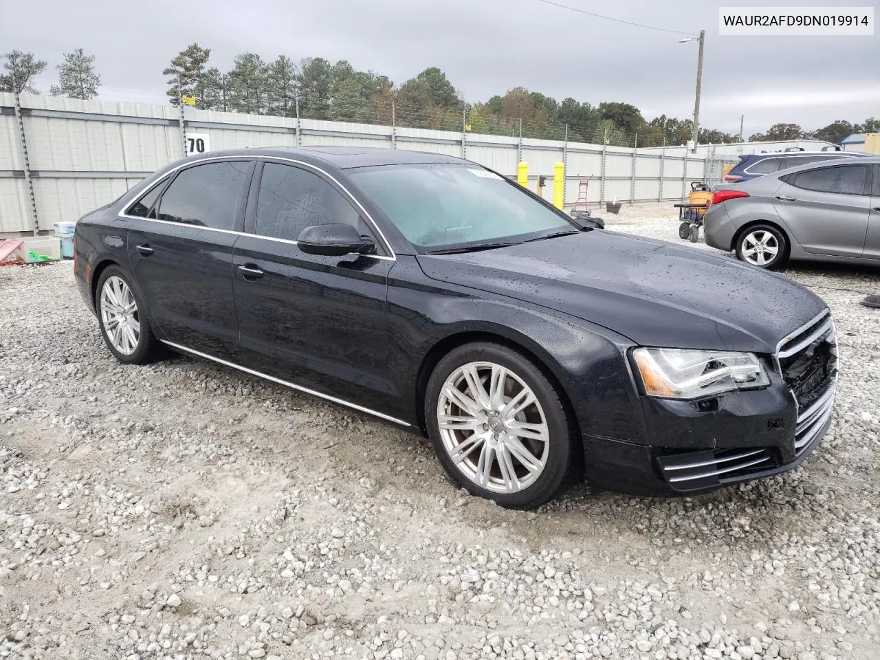 2013 Audi A8 L Quattro VIN: WAUR2AFD9DN019914 Lot: 79849514