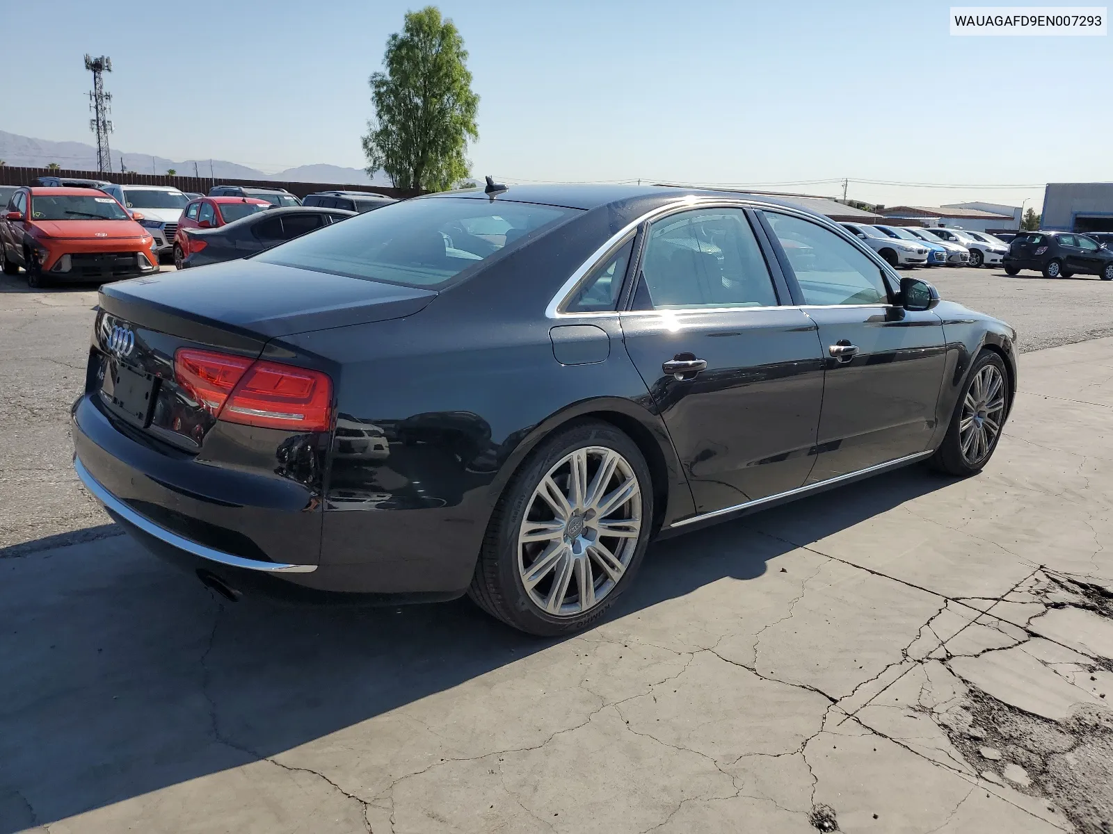 WAUAGAFD9EN007293 2014 Audi A8 Quattro