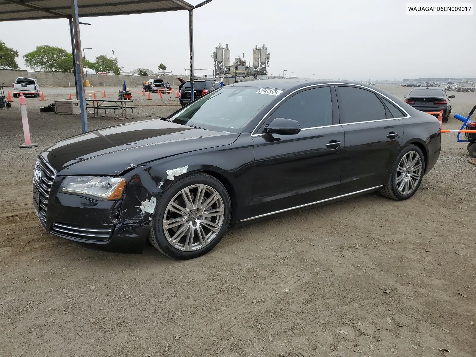 WAUAGAFD6EN009017 2014 Audi A8 Quattro