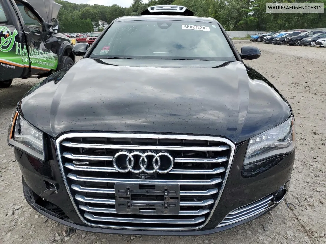 2014 Audi A8 L Quattro VIN: WAURGAFD6EN005312 Lot: 65827224