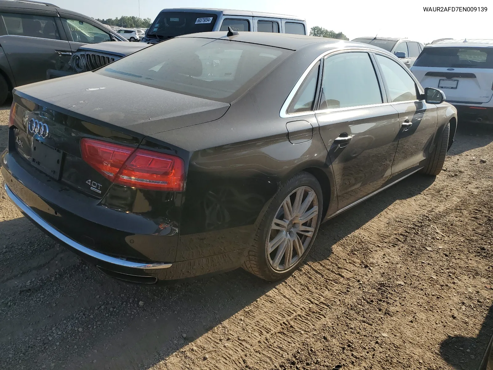 2014 Audi A8 L Quattro VIN: WAUR2AFD7EN009139 Lot: 66485614