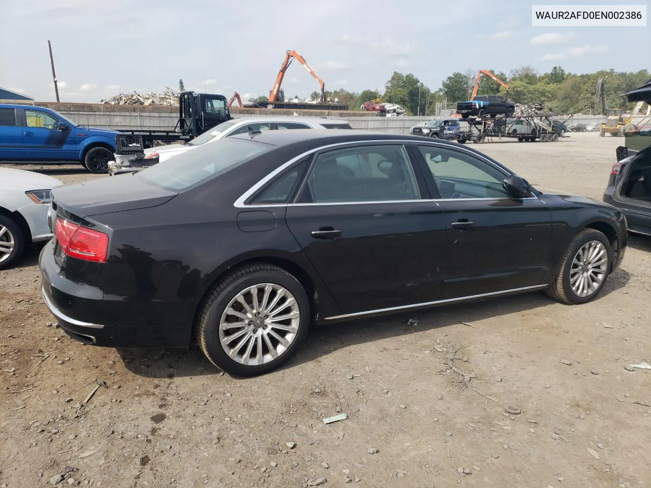 WAUR2AFD0EN002386 2014 Audi A8 L Quattro