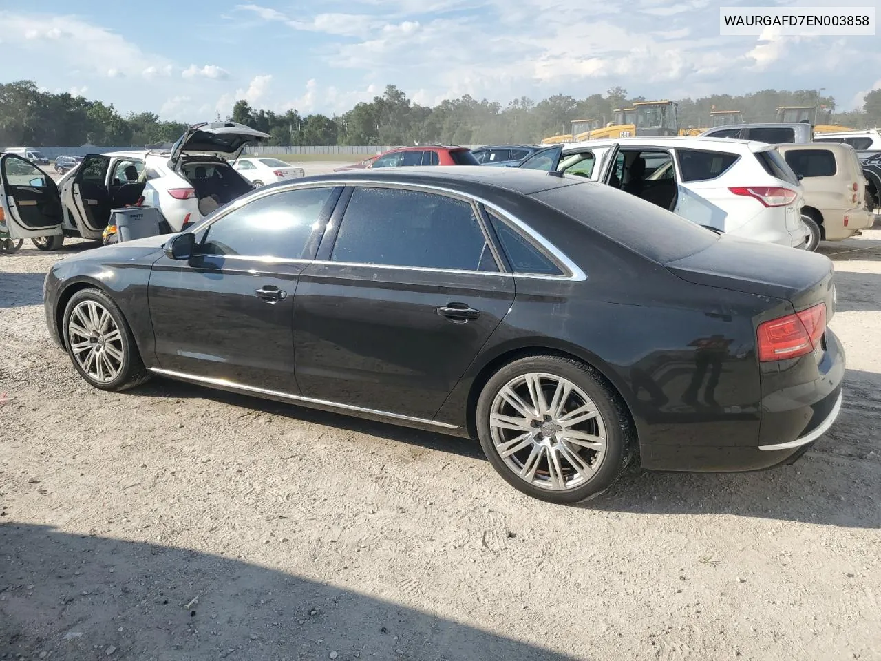 WAURGAFD7EN003858 2014 Audi A8 L Quattro