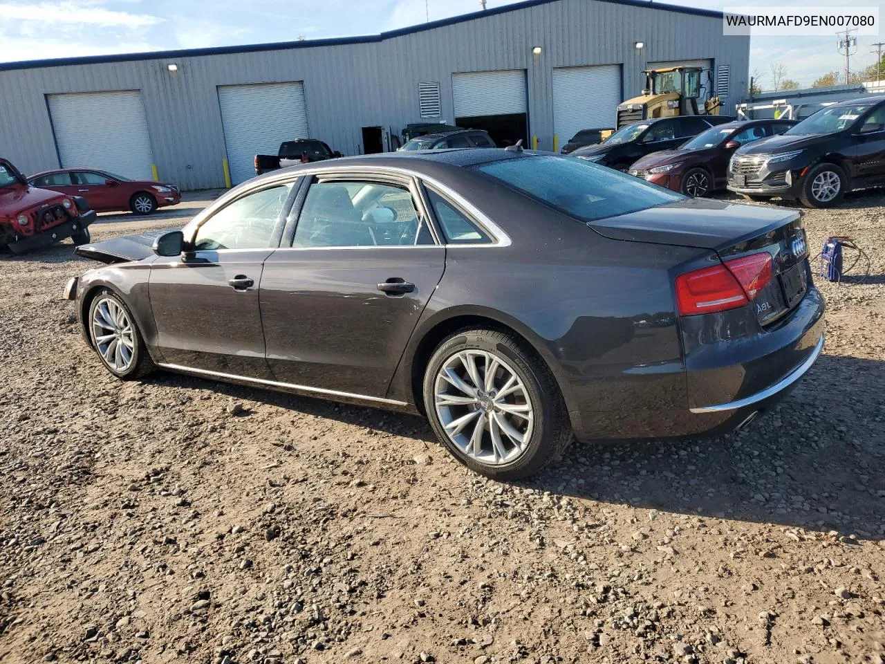 WAURMAFD9EN007080 2014 Audi A8 L Tdi Quattro