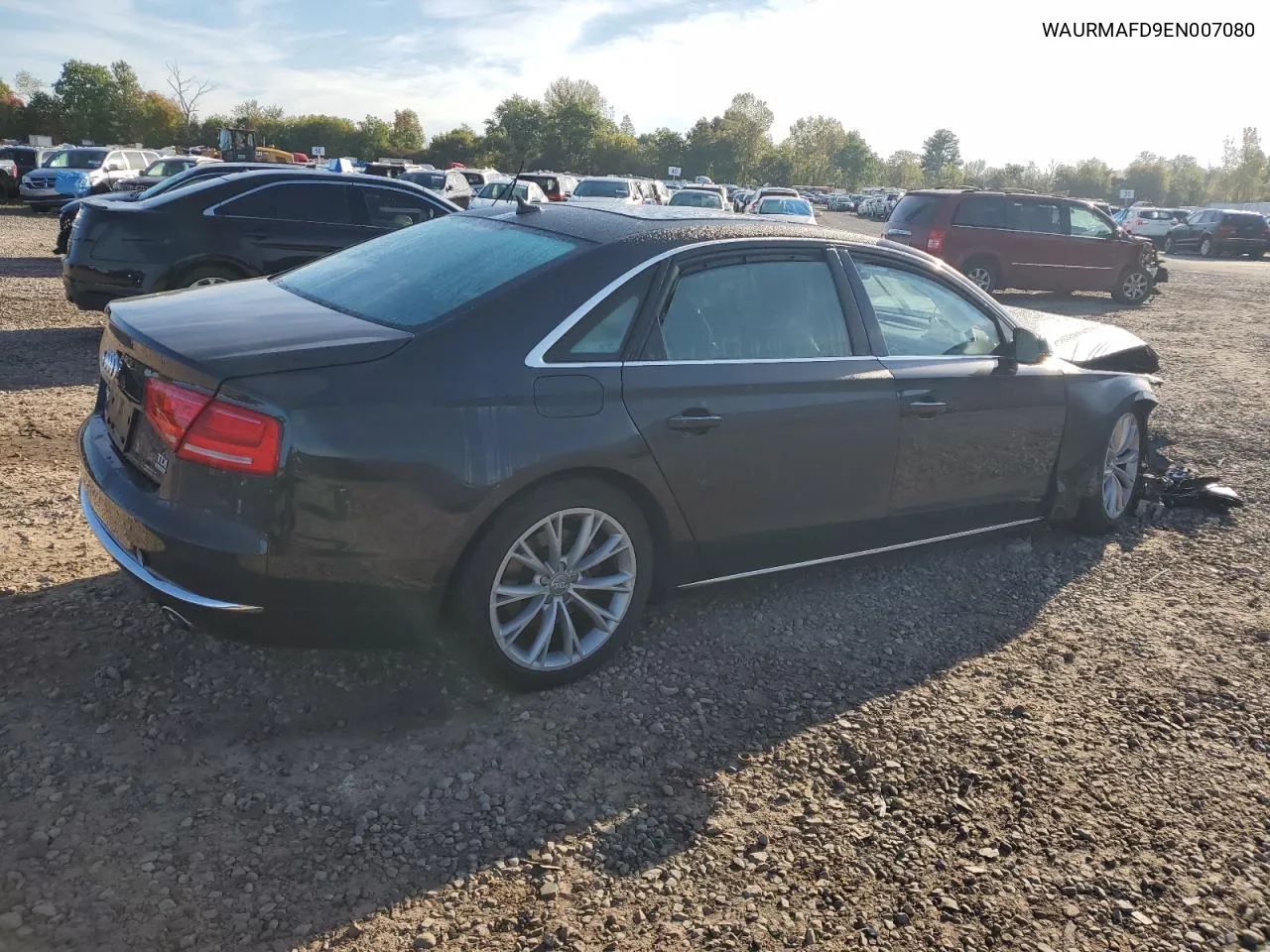 WAURMAFD9EN007080 2014 Audi A8 L Tdi Quattro