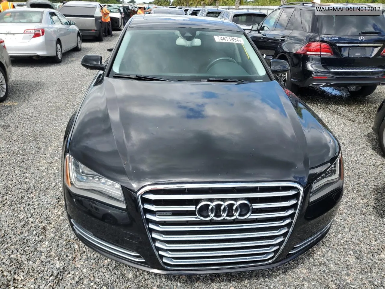 2014 Audi A8 L Tdi Quattro VIN: WAURMAFD6EN012012 Lot: 74474994