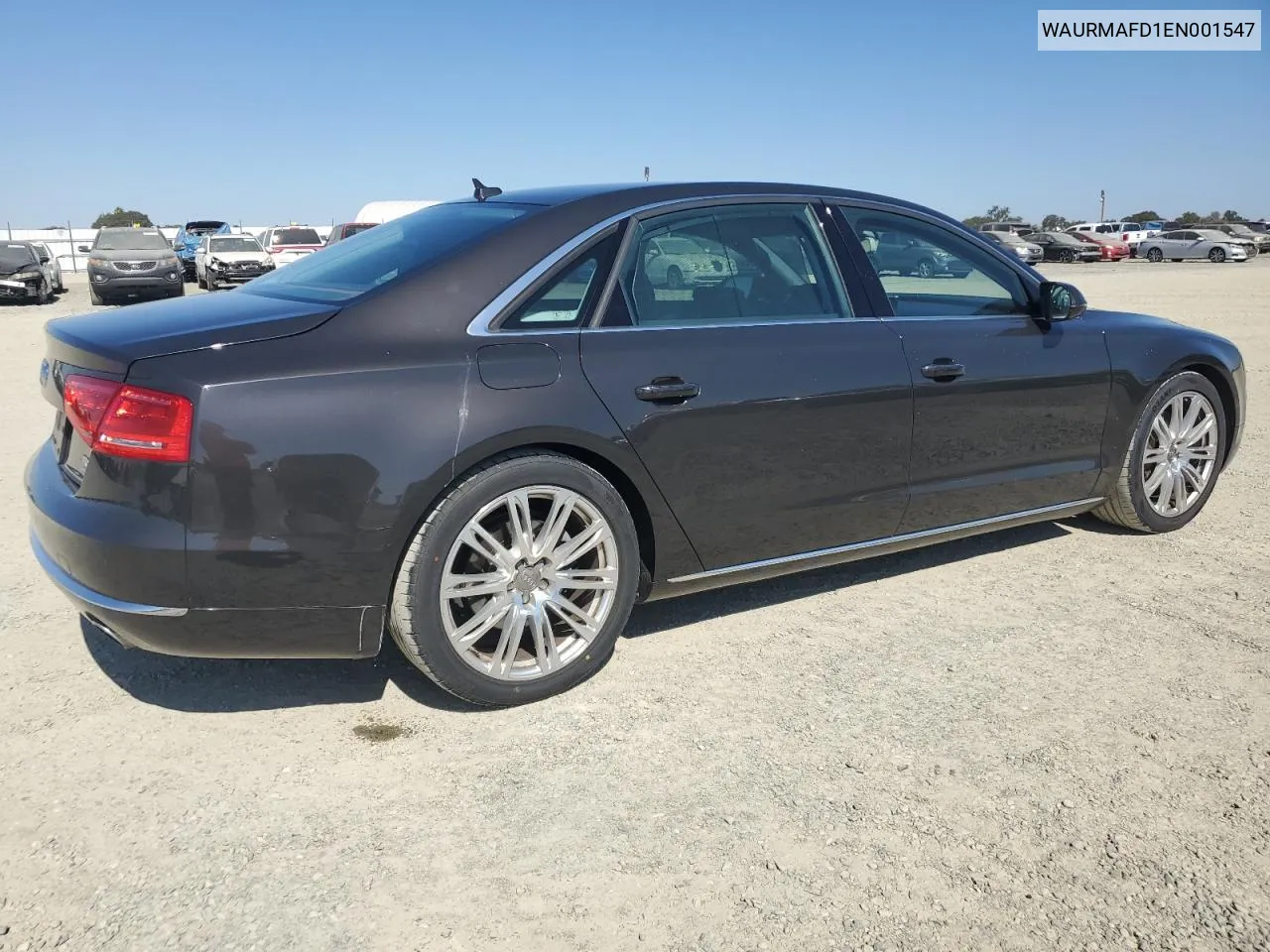 WAURMAFD1EN001547 2014 Audi A8 L Tdi Quattro