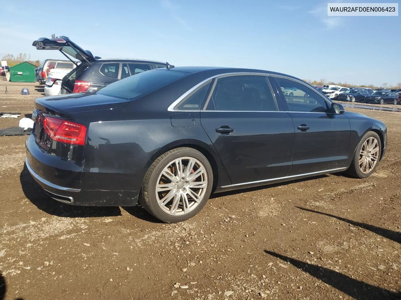 WAUR2AFD0EN006423 2014 Audi A8 L Quattro