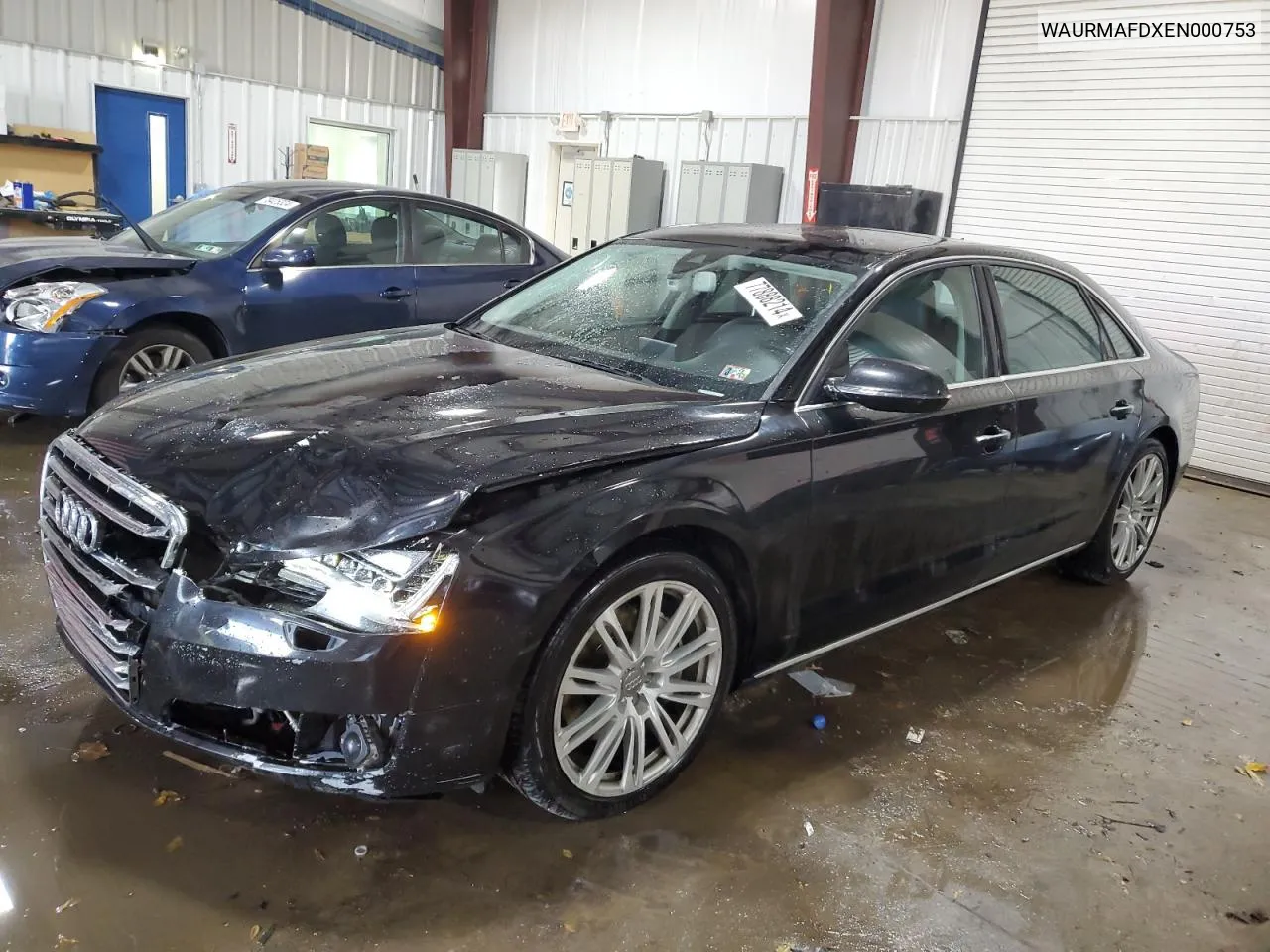 2014 Audi A8 L Tdi Quattro VIN: WAURMAFDXEN000753 Lot: 77888214