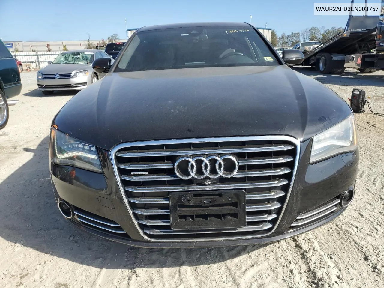 2014 Audi A8 L Quattro VIN: WAUR2AFD3EN003757 Lot: 78393724